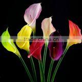 64 cm PVC Real Touch Calla Lily Spray Artificial Flower thumbnail-1