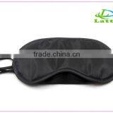 Polyester Satin Fabric Eye Mask With Earplug and Pouch