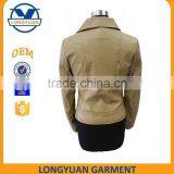 Fashion Style Slim pu Leather Jacket for Wamen 2016 thumbnail-2
