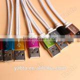 3 In1 Usb Cable, Metal Housing Usb Data Cable, 3A Usb Cable for Iphone 6 and Samsung thumbnail-2
