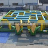 Corn Inflatable Maze/Inflatable labyrinth For Kids And Adult