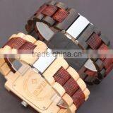 Mixed Color Wristwatch Wooden Water Resistant Wooden WristWatch Women Men Wristwatch Wooden thumbnail-6