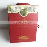 Guangzhou Wine Paper Box Printing/folding Wine Bottle Paper Packaging Box/corrugated Paper Box for Wines