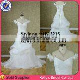 2014 New Arrive Layer Ruffle Mermaid Fishtail Wedding Dress Wholesale Dress thumbnail-2