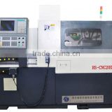 Taiwan's new generation two spindle, five axis HS-CNC2D CNC lathe machine with turning, drilling , tapping functions