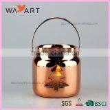 Nice Design Ceramic Gold Candle Jar thumbnail-3