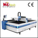 High precision carbon, stainless, aluminum metal sheet fiber laser cutting machine