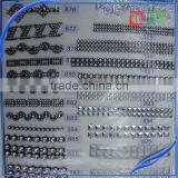 Rhinestones Import Rhinestone Banding Fashion Dress Trim Fringe for Curtain thumbnail-3