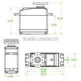 HOT SALE K-power P0600 RC Analog Plastic Gear Servo Standard Size Servo thumbnail-3