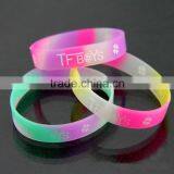 2015 Hot Sell Silicone Wristband , Custom Embossed Logo Silicone Wristband Cheap Price Wholesale thumbnail-1