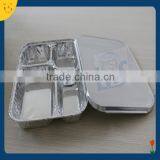 Food Packaging Aluminium Foil Tray Take Away Food Storage Container Restaurant Aluminium Foil Container/box thumbnail-4
