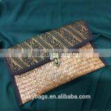 2016 Latest Straw Bags Beach New Arrival Beautiful Handbag Thailand Handmade Woven Bag thumbnail-6