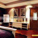 Solid Wood Exterior Door Design by China Supplier Front Door Designs