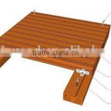 Durable composite decking clips/fastener decking screws