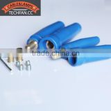 exquisite appearance blue rubber brass 300AMP 500AMP welding cable socket