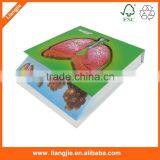 3D Die-cut Diagaonal Memo Pad With Side Custom Printing for Gift thumbnail-3