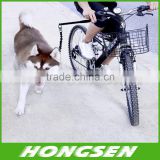 Retractable & Rotatable Dog Bicycle Leash Bike Lead Attachment Removable Springy