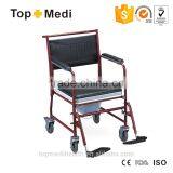 Plastic Commode Seat Commode Chair Witn Bedpan thumbnail-1