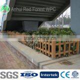 Wood Plastic Composite Decorative Rabbit Small Wood Fencing