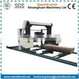 Portable Horizontal Log Band Saw