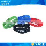 Dual Interface Hybrid Two Chip RFID Wristband Tag