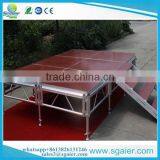 Lowest Price 4ft by 4ft Temper Glass Stage Steady Stage for Sale thumbnail-5