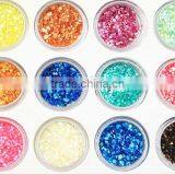12colors Shell Powder for Nail Decoration Nail Art Glitter thumbnail-1