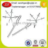 Wholesale Cheap Price Steel Metal Rosette Rivets Hardware From Professional Supplier thumbnail-1