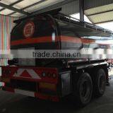 chemical tank trailer, chemical liquid transporting trailer, Hydrochloric acid Or Sulfuric acid transporting tank trailer