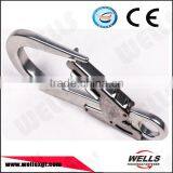 Nickel Plated, Galvanized Forged Iron Metal Big Safety Snap Hook for Building thumbnail-1