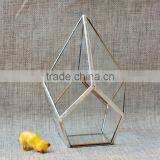 Pyramid Shaped Glass Terrarium for Indoor Plant Holder thumbnail-3