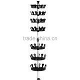 Revolving Shoe Rack With Rotating Storage Rack thumbnail-2