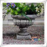 Polyreisn Classical Urn Table Top Flower Planter thumbnail-1