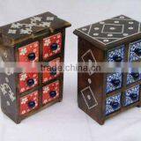 Ceramic Drawer Wooden Cabinet,Wooden Mini Drawers thumbnail-1