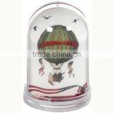 15cm Plastic Photo Frame Custom Acrylic Snow Globe With Picture Frame thumbnail-2