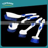 Toprank Popular Cheap Price Kitchen Cleaning Long Handle Oil Pan Dish Scrub Cleaning Brush