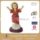 5 Inch Resin Craft Religious Items Christmas Decoration Resin Nino Baby Jesus Statue thumbnail-3