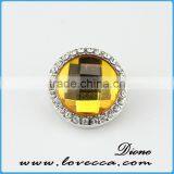 18mm Crystal Snap Button Charm thumbnail-4