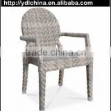 Wicker garden furniture rattan cafe chair and table