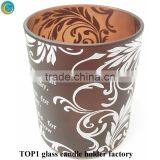 Mercury Votive Holders Stemmed Glass Votive Candle Holders Wedding