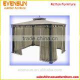 Hot Sale All Weather Outdoor Garden Rattan Pavilion Gazebos thumbnail-1