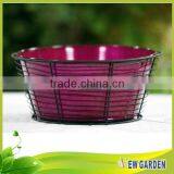 Wholesale Stylish Made In China Metal Decorative Baskets For Wedding thumbnail-3