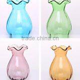 Wholesale Machine Made Cheap Colored Glass Vases thumbnail-1