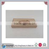 Japanese Buddhist Sutra Carved Prayer Beads Wooden Bracelet Red/Gold w Box thumbnail-2