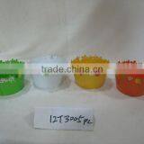 Galvanived Plant Pot Round Shape thumbnail-1