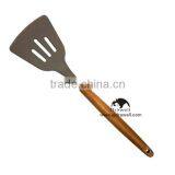 SP-1545 New Product Wooden Handle Silicone Kitchen Tool Set thumbnail-6