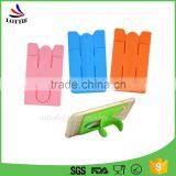 China Manufacturers Smart Wallet Silicone Cell Phone Credit Card Holder thumbnail-2