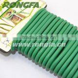 Green Color 5mmx5m Soft Garden Twist Tie Wire Tie thumbnail-2