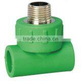 PPR BRASS MALE TEE thumbnail-1