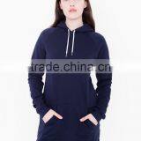 Longline Cut Hoodie for Women's thumbnail-1